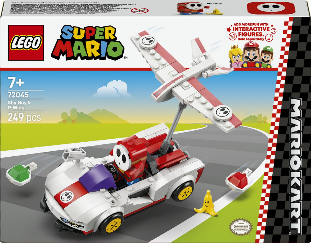 LEGO - Super Mario - Mario Kart™: Shy Guy & P-Wing (72045) LEGO