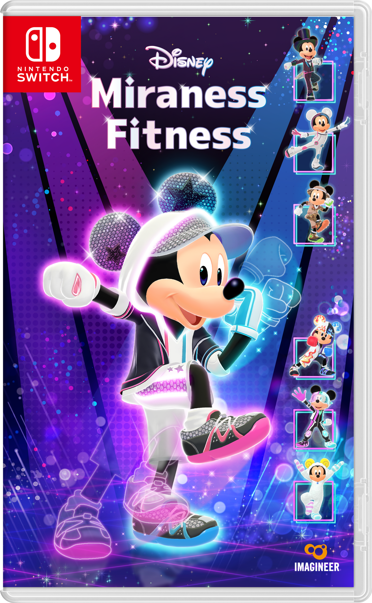 Disney Miraness Fitness – import – Nintendo Switch – spilomslag