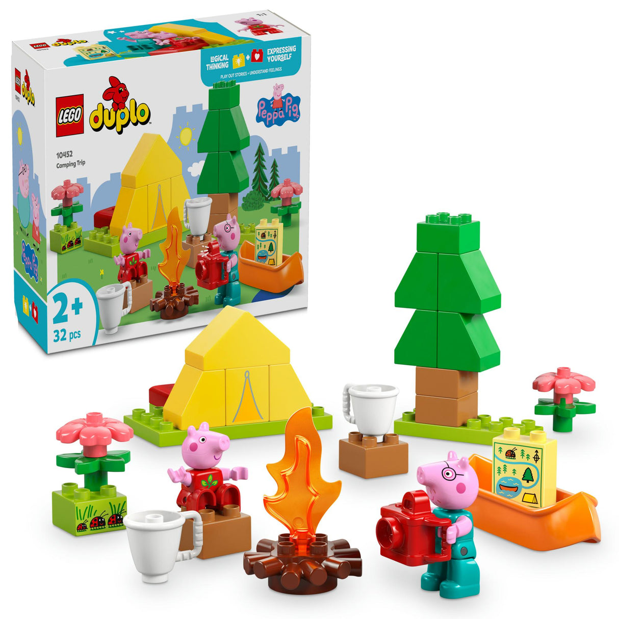 LEGO 10452 DUPLO Peppa Pig Camping Trip LEGO