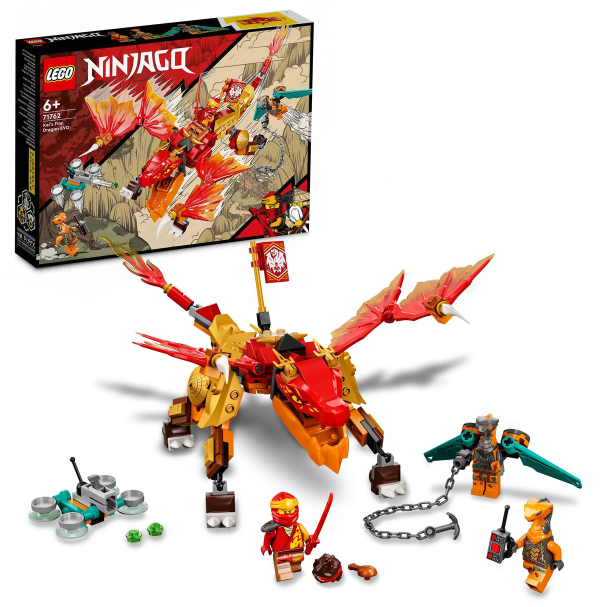 LEGO Ninjago Kai's Fire Dragon EVO - 71762 LEGO