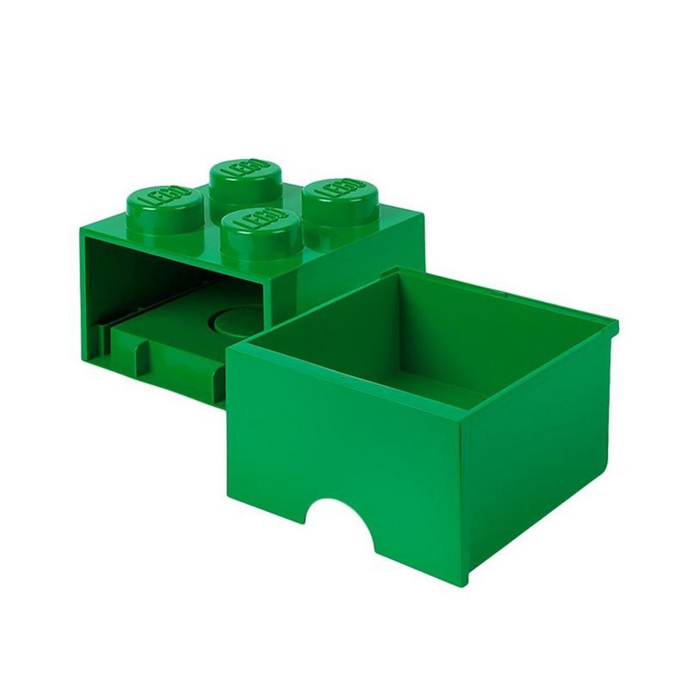 Room Copenhagen LEGO Brick Drawer 4 green - RC40051734 Room Copenhagen