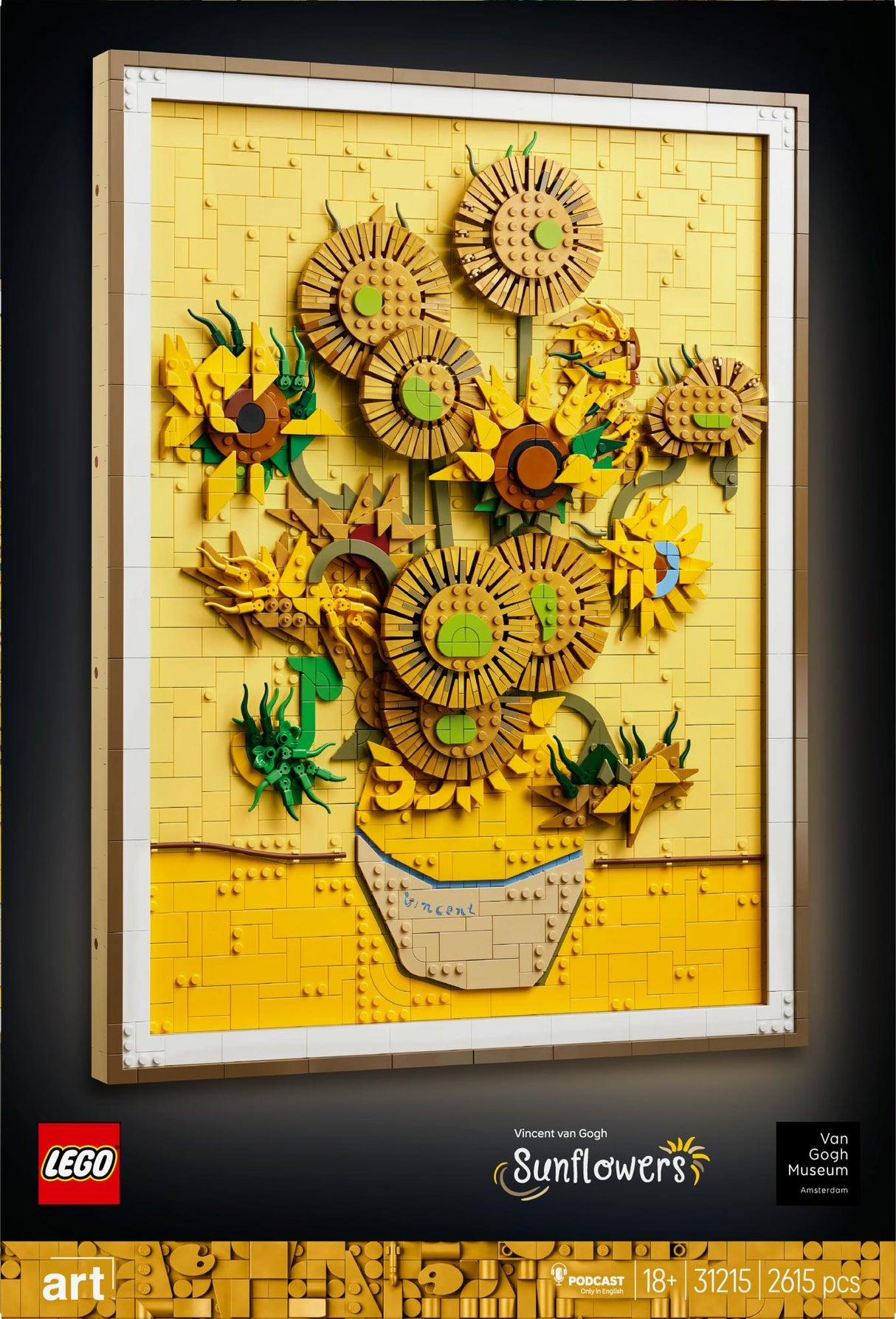LEGO 31215 Art Vincent van Gogh - Sunflowers LEGO