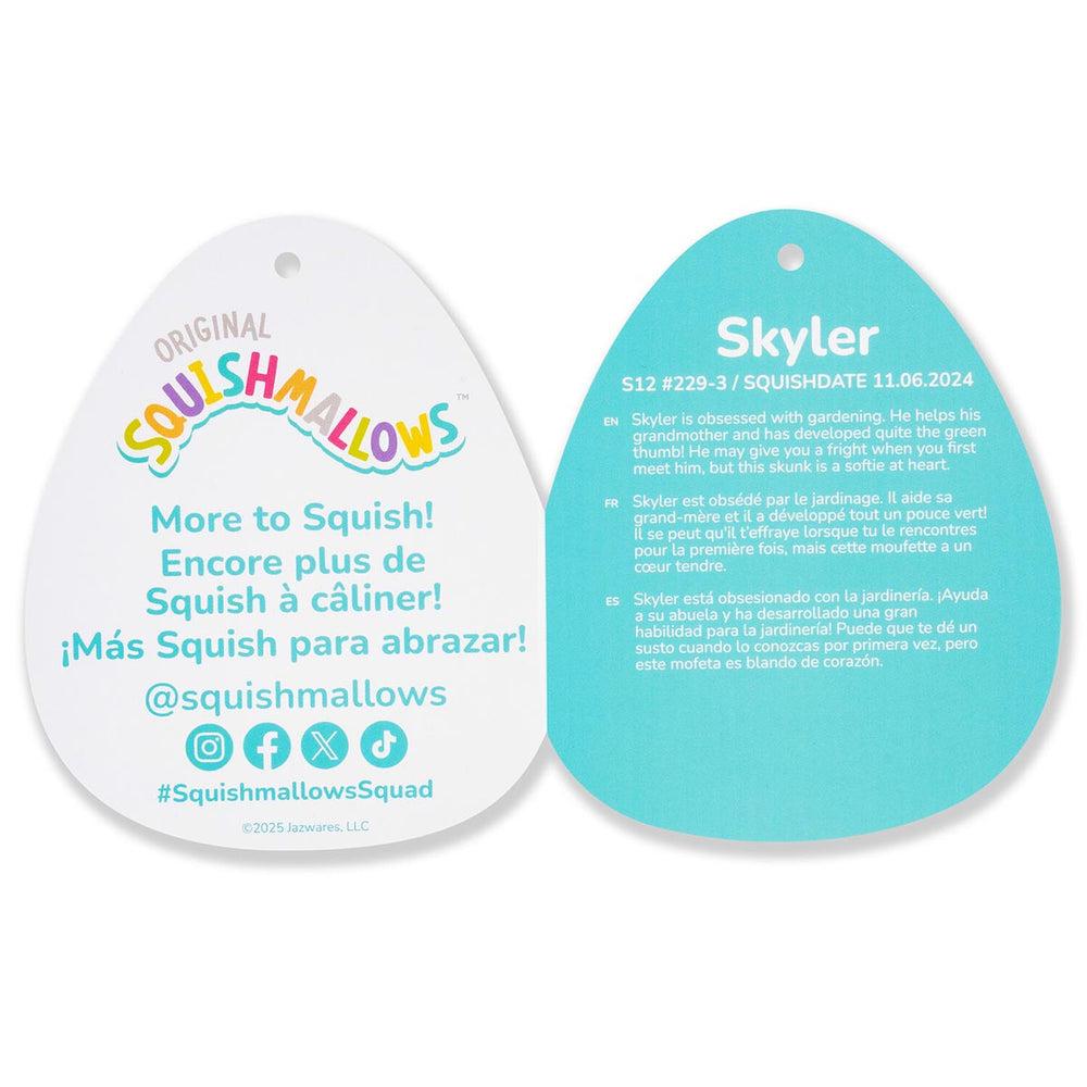Squishmallows - 30 cm plush P24 - Skyler Skunk Bat Squishmallows