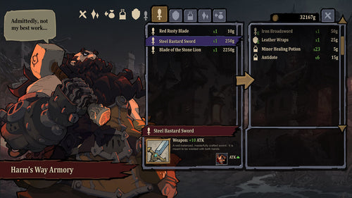 Battle Chasers: Nightwar – PlayStation 4 – skærmbillede fra spillet