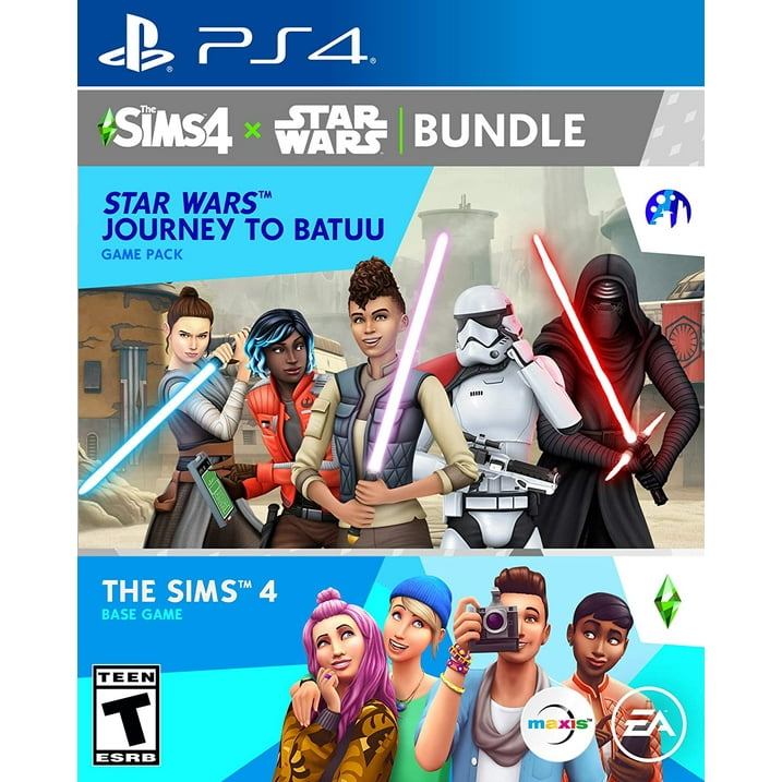 The Sims 4 Star Wars: Journey To Batuu - Base Game and Game Pack Bundle ( Import) – PlayStation 4