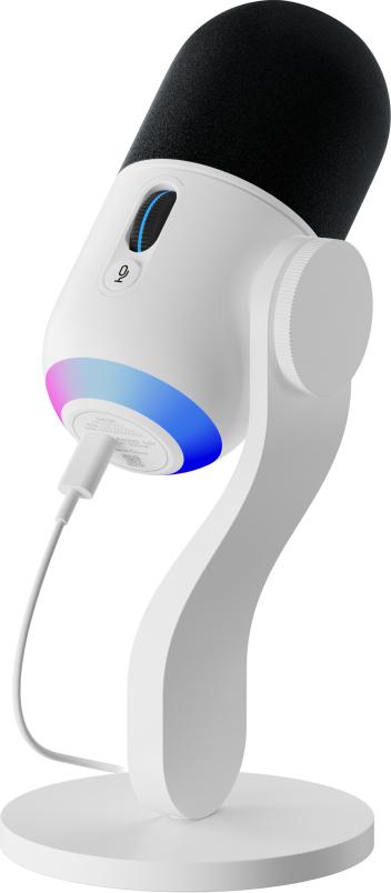 Logitech - Yeti GX Dynamic RGB Gaming Mic med LIGHTSYNC, Off-hvid