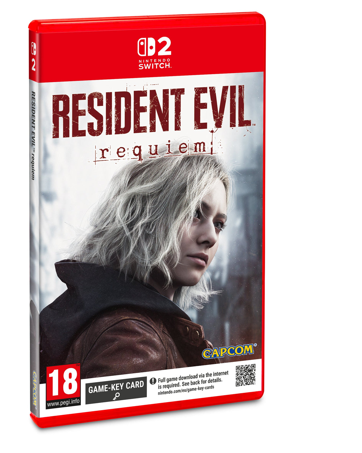 Resident Evil Requiem Nintendo Switch 2 Game-Key Card – Switch 2-æske med Game-Key Card