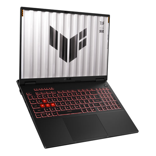 ASUS TUF Gaming A16 FA608UP-TU131W – set skråt forfra (vinkel 5); layout på billedet er illustrativt