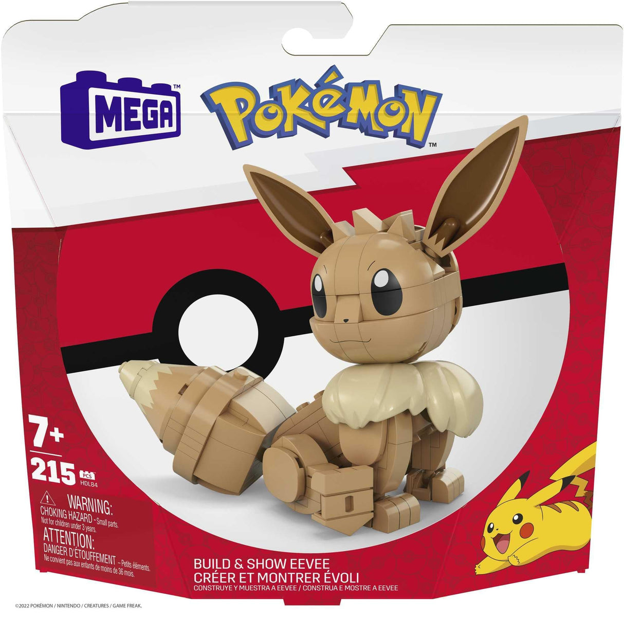 MEGA - Pokémon Build & Show - Eevee (HDL84) Pokémon