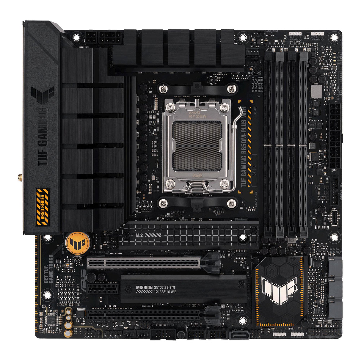 ASUS TUF GAMING B650M-PLUS WIFI (mATX, B650, AM5) ASUS