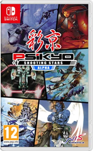 Psikyo Shooting Stars Alpha – omslag til Nintendo Switch