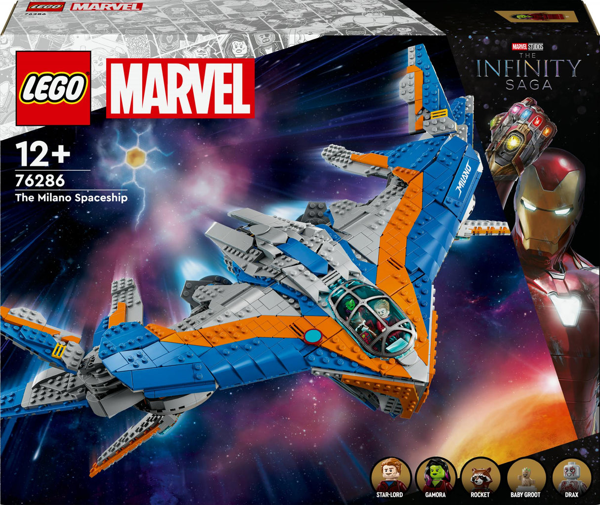 LEGO 76286 Marvel Super Heroes Guardians of the Galaxy: The Milano, construction toy LEGO