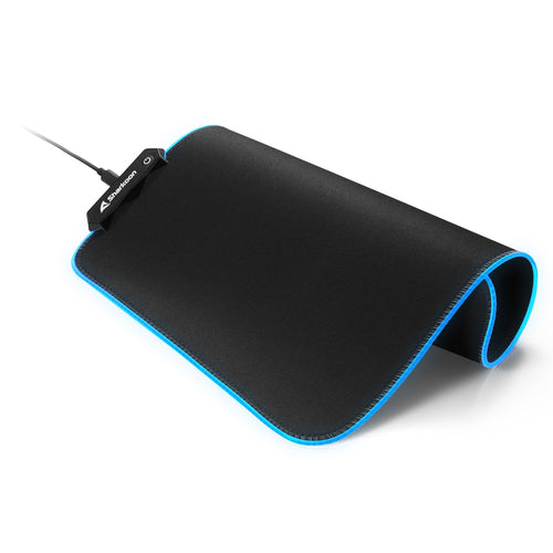 Sharkoon 1337 RGB V2 Gaming Mat 360, gaming mouse pad (black) Sharkoon