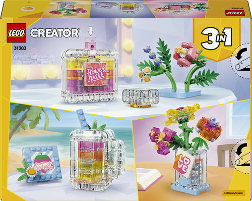 LEGO Creator 3w1 31383 - Flakon perfum z kwiatową ozdobą