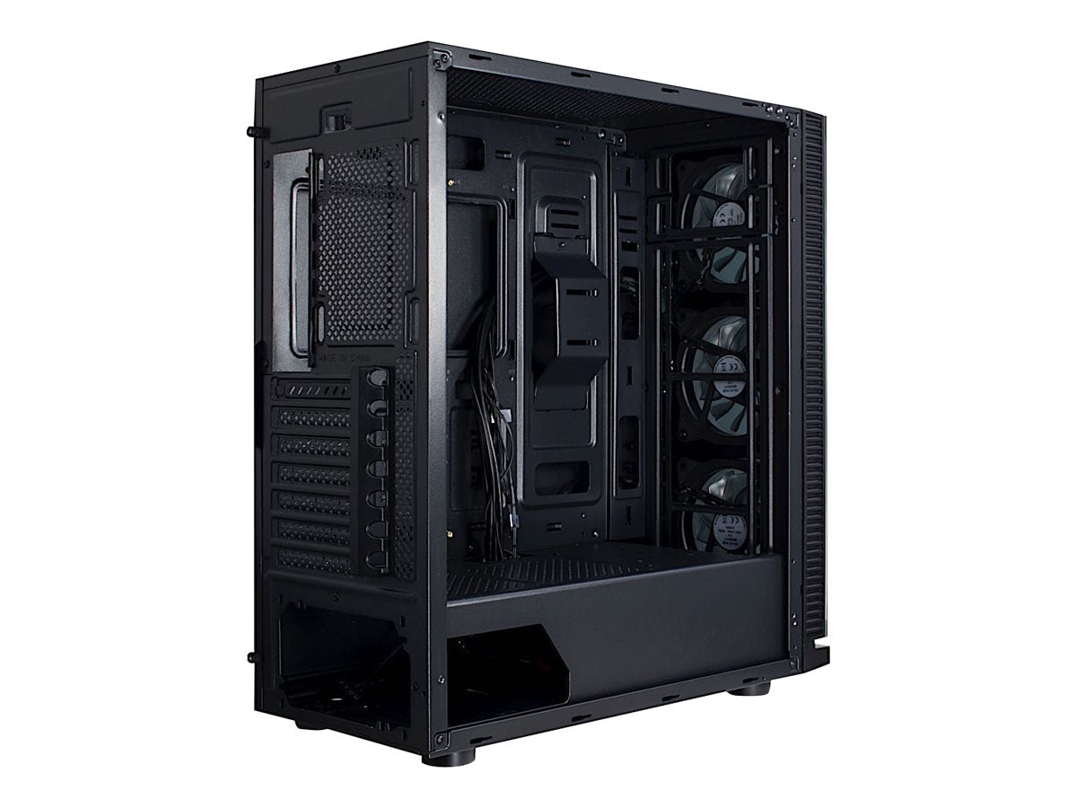 Inter-Tech W-III RGB Tower ATX Ohne Netzteil Schwarz