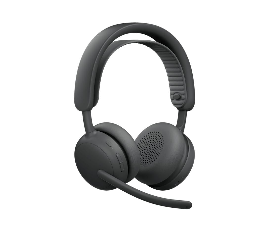 Logitech - Zone Wireless 2 ES – Wireless Noise Cancelling Headset with Adaptive Hybrid ANC, Bluetooth Logitech