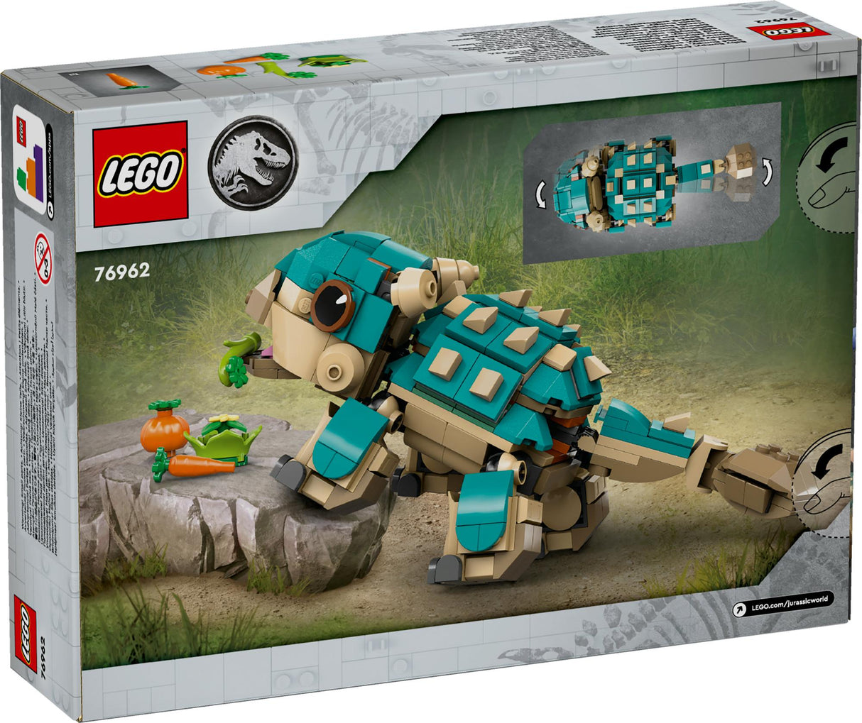 LEGO 76962 Jurassic World Baby Bumpy: Ankylosaurus LEGO