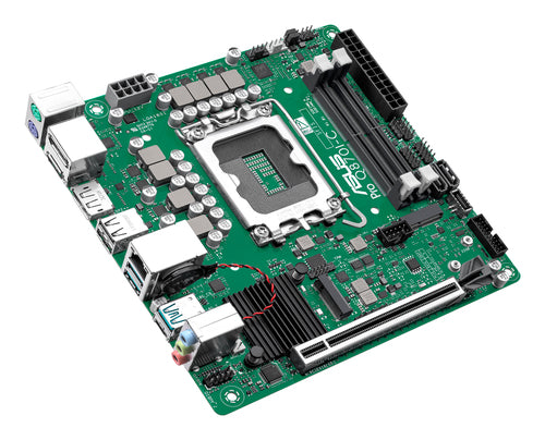 Mini-ITX-bundkortets sokkel og tilslutninger