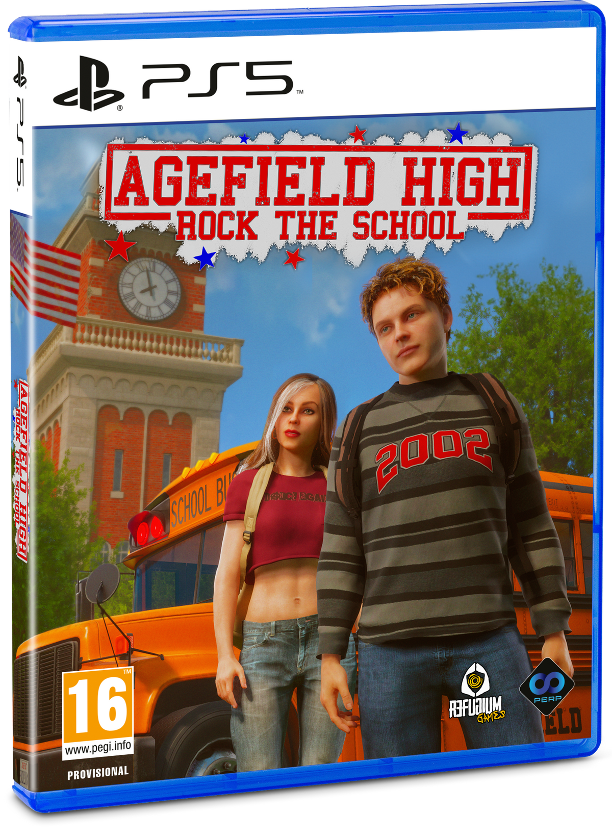 Agefield High: Rock the School – PlayStation 5 – spilomslag