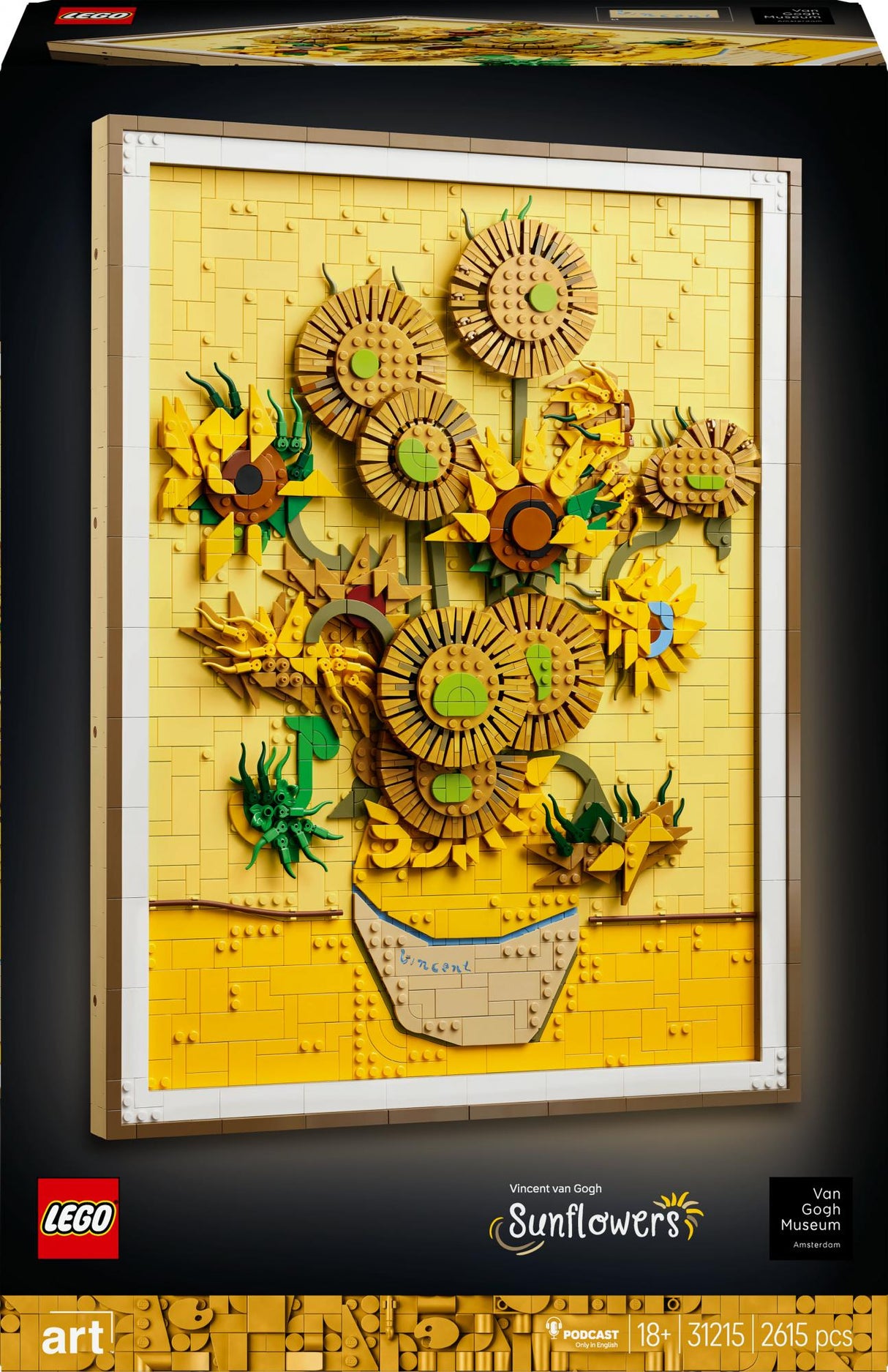 LEGO 31215 Art Vincent van Gogh - Sunflowers LEGO