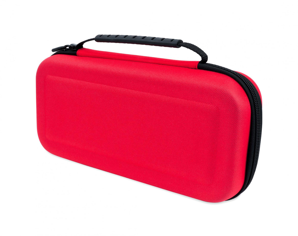 Nacon - Essential Pack for Nintendo Switch II – Hard Case, Screen Protector, and Storage Box for 4 Games (Red): Nacon