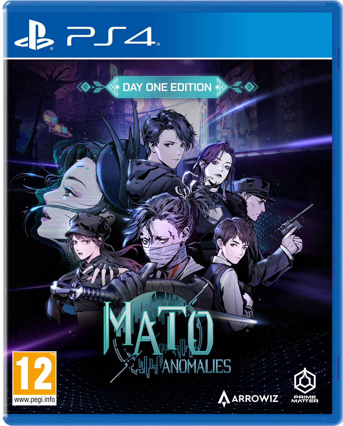Mato Anomalies – PlayStation 4 – spilomslag