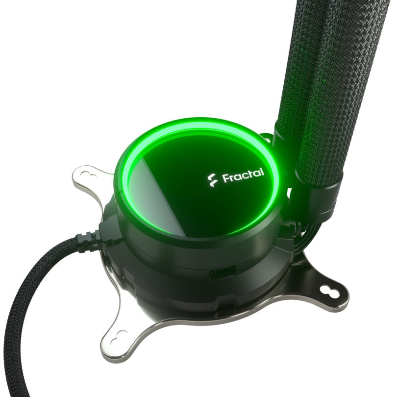 Fractal Design Celsius+ S28 Dynamic Prozessoren Flüssigkeitskühlsystem 1er-Pack Schwarz 140 mm