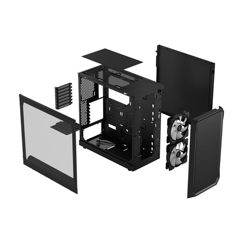 Midi Fractal Design Focus 2 RGB Black Window
