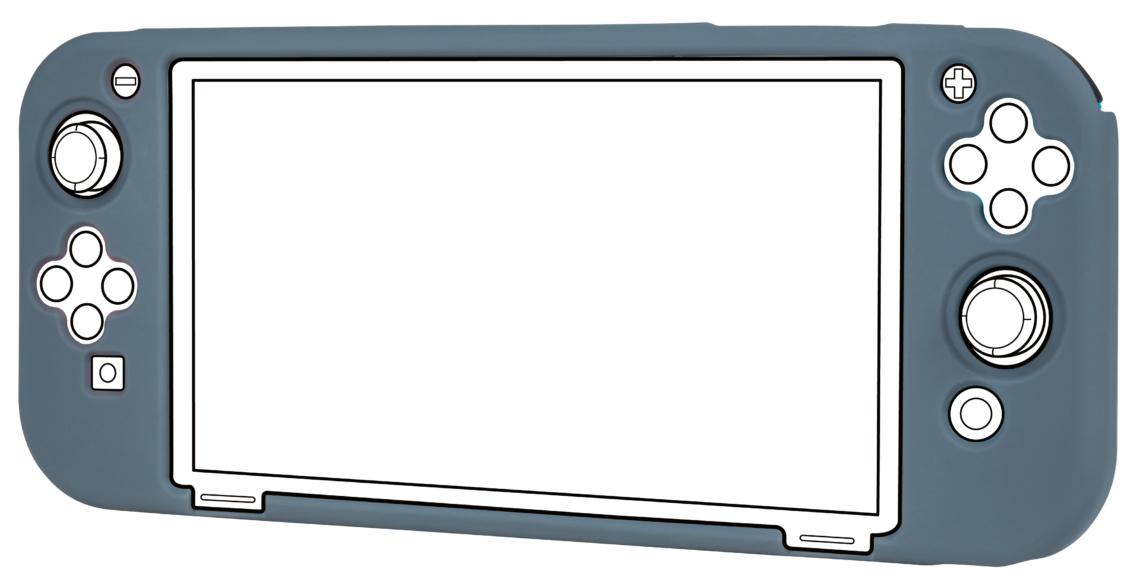 BigBen Oled Silicon Case Grey (SWITCH) Bigben