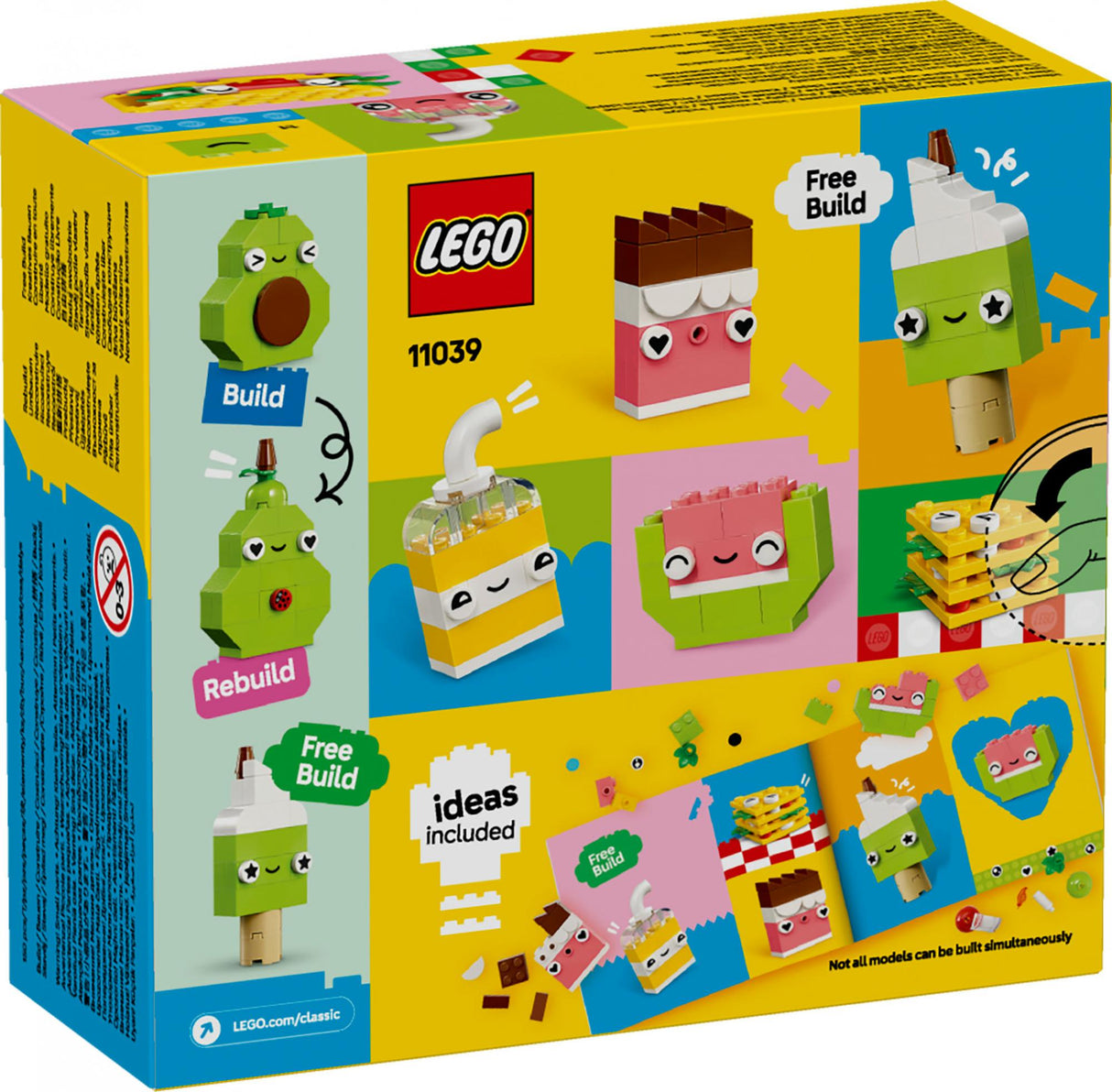 LEGO 11039 Classic creative snack building fun LEGO