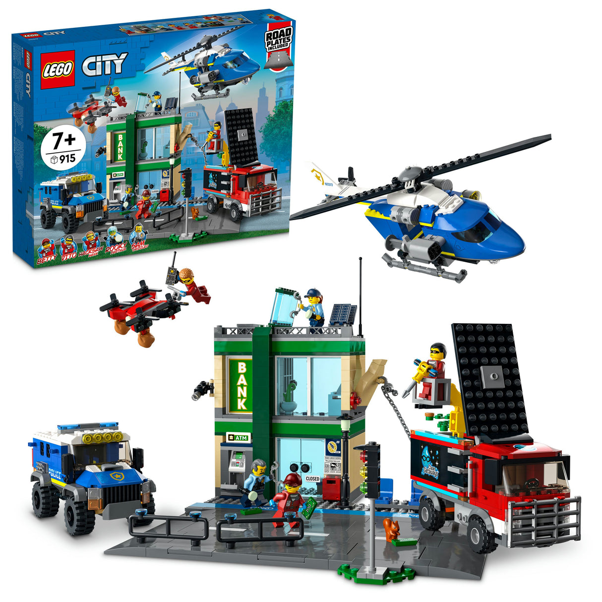 LEGO City Bank Heist & Chase - 60317 LEGO