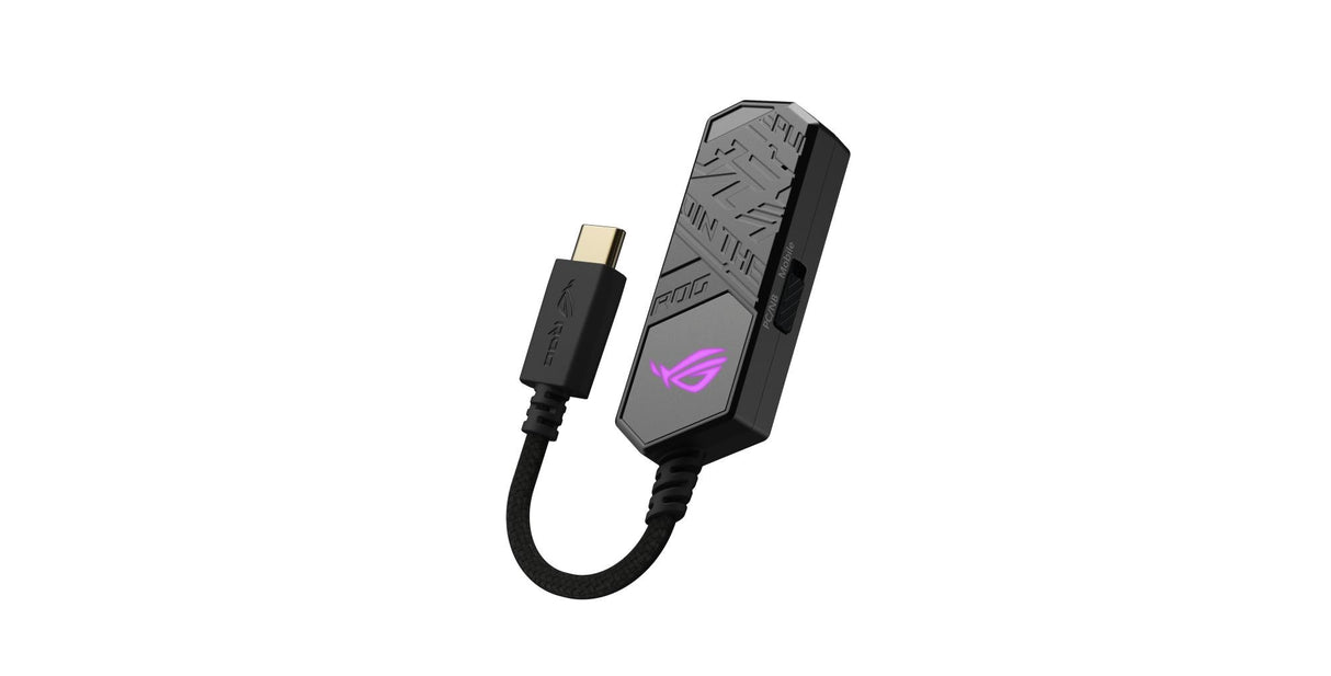 ASUS ROG CLAVIS USB-C to 3.5mm DAC with AI microphone ASUS