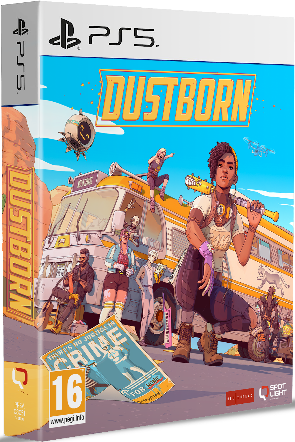 Dustborn (Deluxe Edition) – PlayStation 5 – spilcover