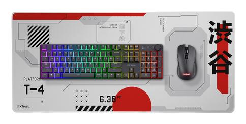 TRUST GXT759 XXL MOUSEPAD - JAPAN WHITE TRUST