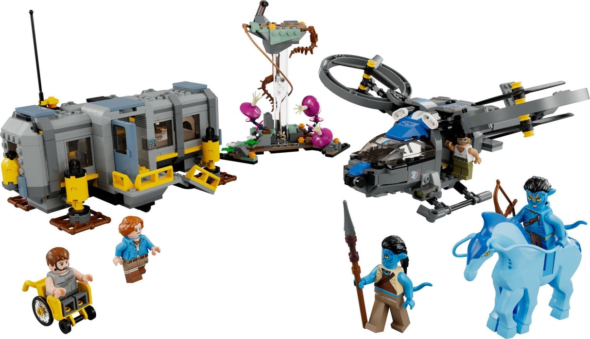 LEGO 75573 Avatar Floating Mountains: Site 26 and RDA Samson LEGO