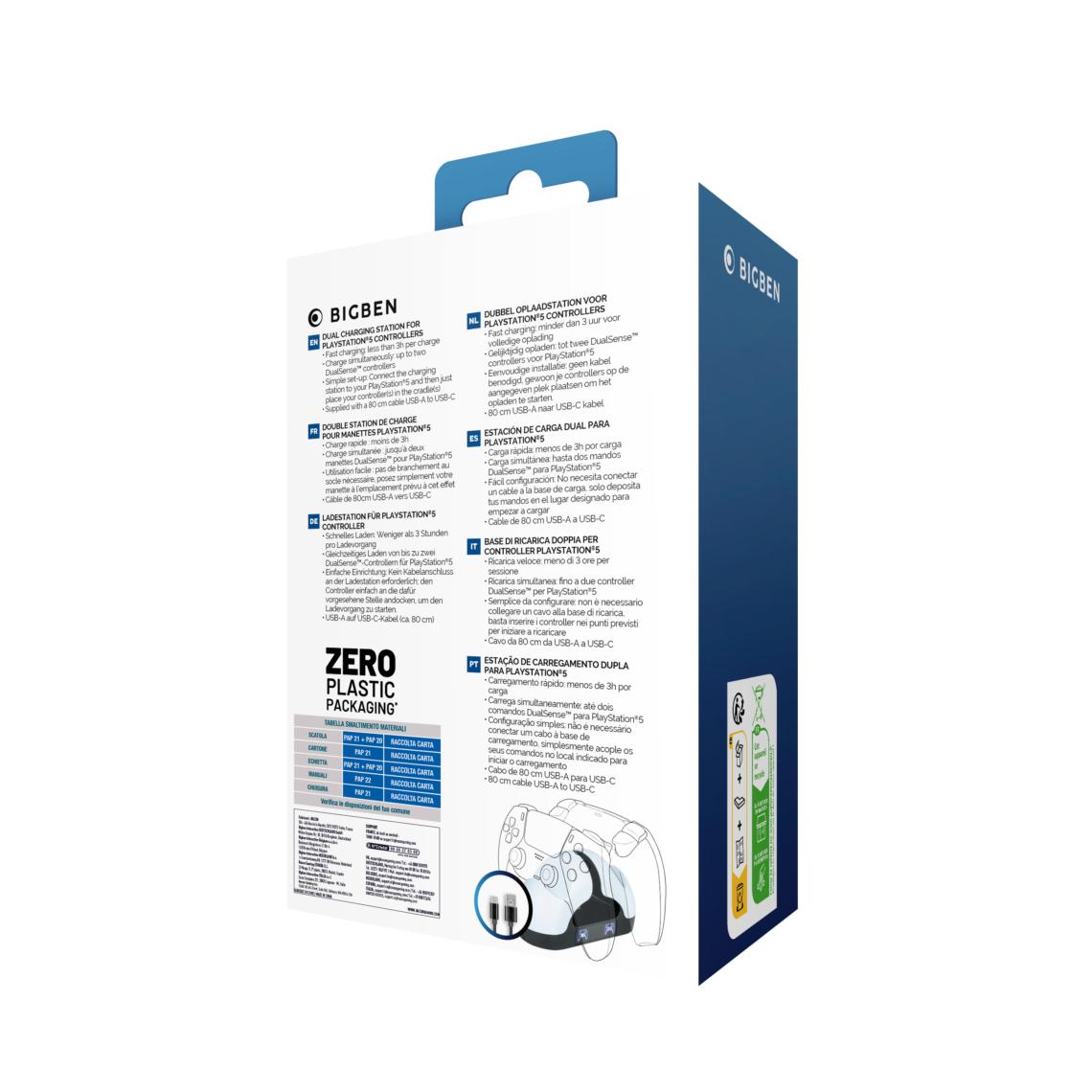 Nacon Playstation Vr2 Dual Charger For Dualsense /Ps5 Nacon