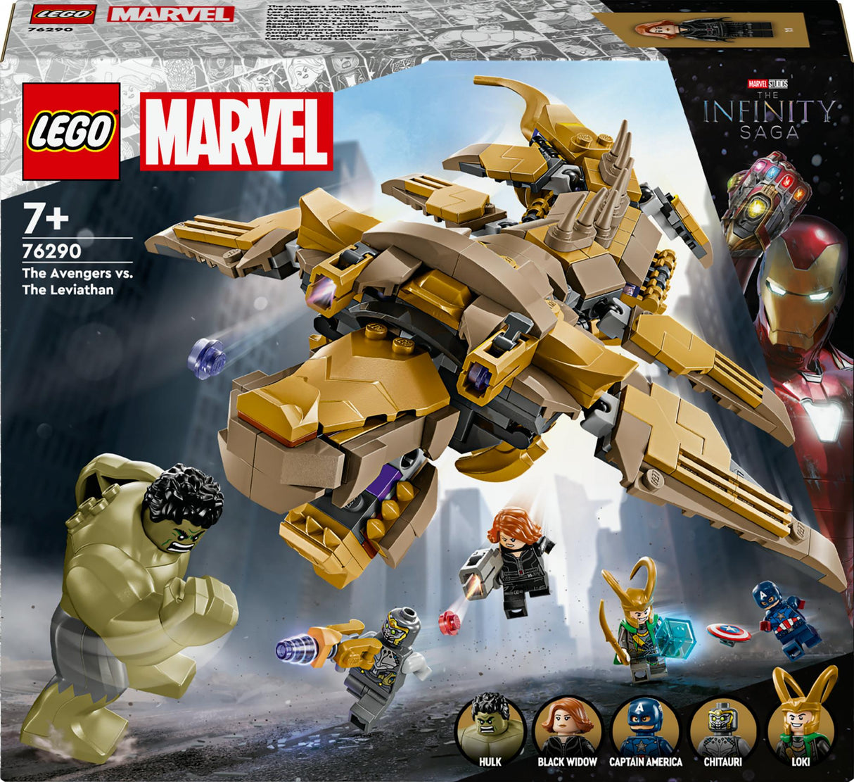 LEGO 76290 Marvel Super Heroes Avengers vs. Leviathan, construction toy LEGO