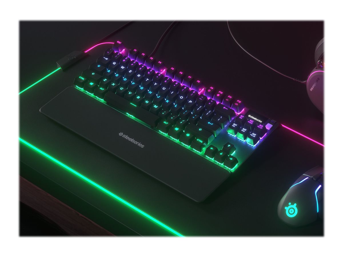 SteelSeries Apex Pro TKL-Tastatur, mechanisches RGB-Kabel