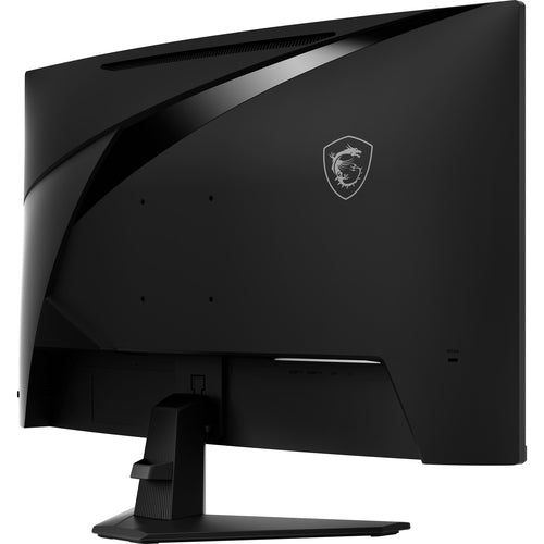 MSI MAG 32CQ6F – 31,5″ buet WQHD-gamingskærm, 180 Hz – bagside set skråt