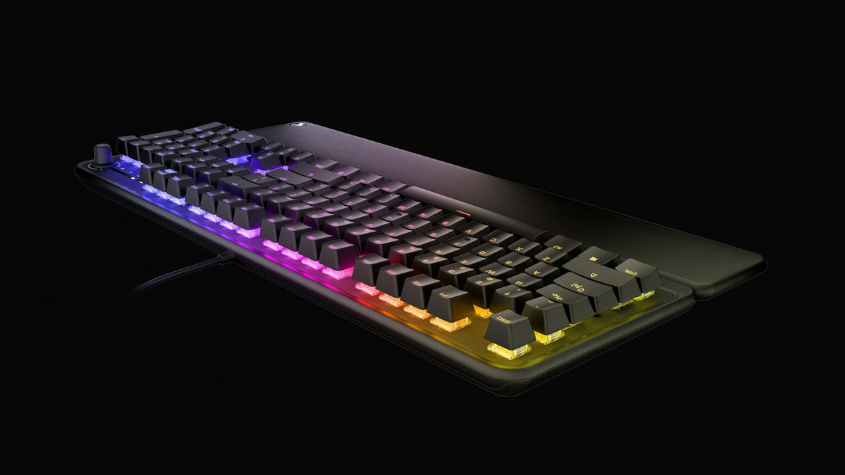 Roccat - Mechanische Gaming-Tastatur mit Pyro Linear Switches - Nordisches Layout