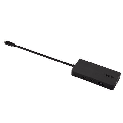 ASUS 4 in 1 USB-C Dock DC110 – set skråt forfra (vinkel 2)