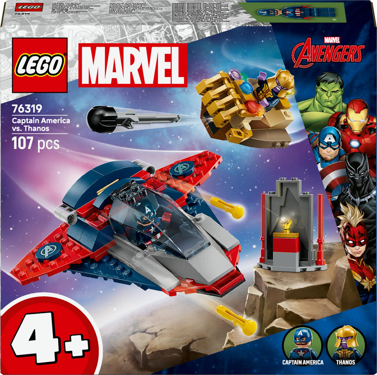 LEGO - Super Heroes - Captain America vs. Thanos (76319) LEGO