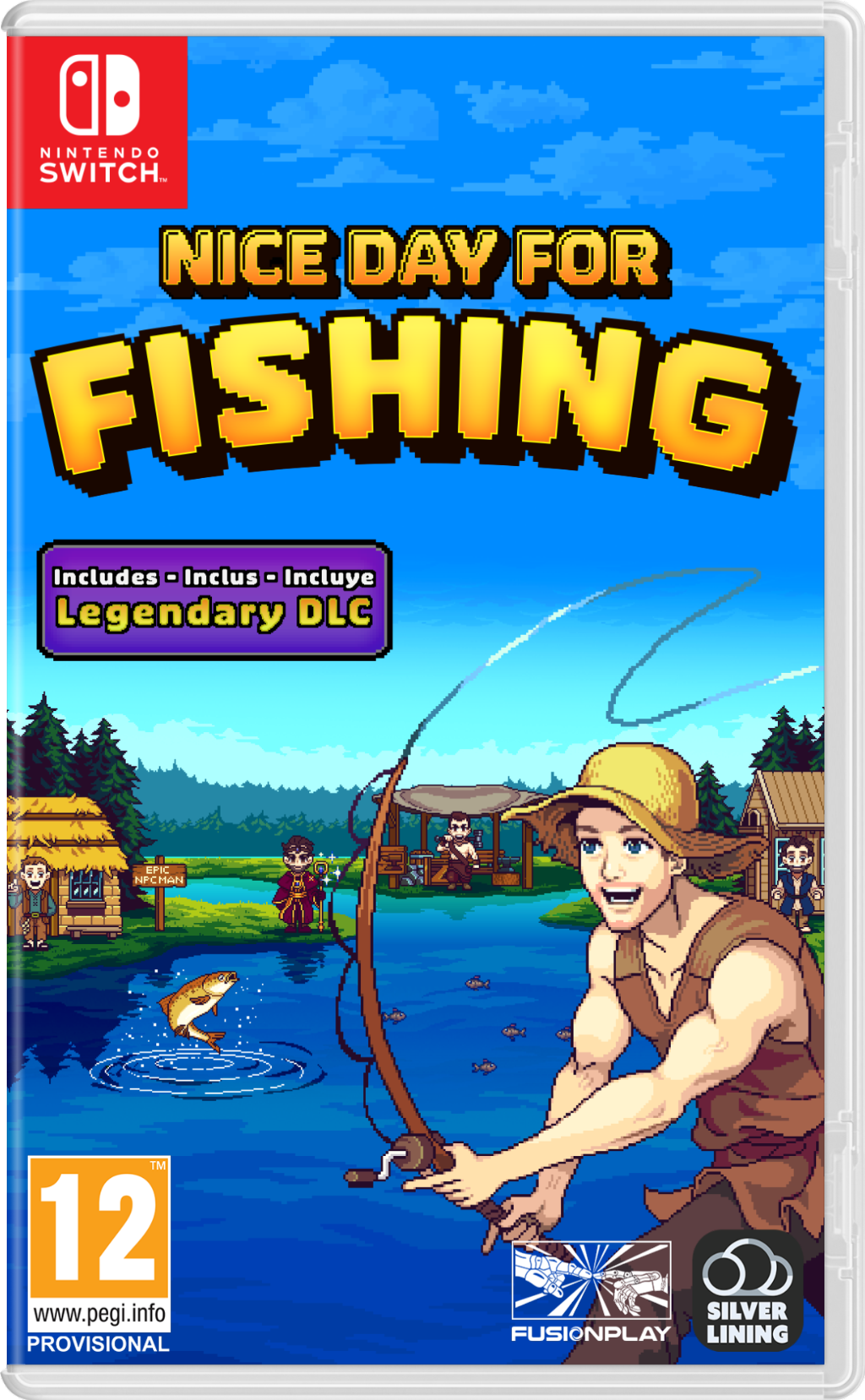 Nice Day for Fishing – Nintendo Switch – spilomslag