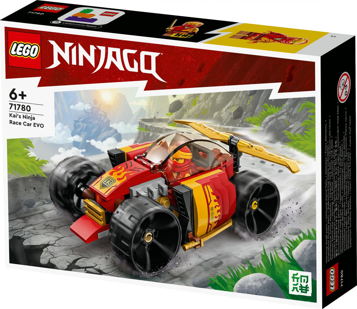 LEGO 71780 Ninjago Kais Ninja Racer EVO LEGO