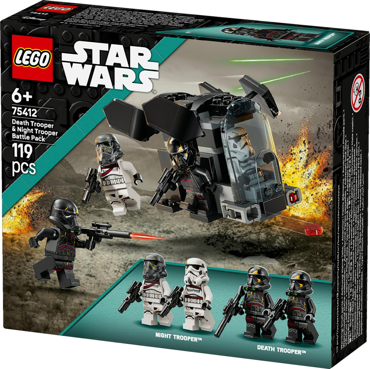 LEGO - Star Wars TM - Death Trooper & Night Trooper Battle Pack (75412) LEGO