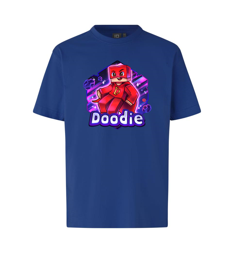 Doodie Tee - Blå