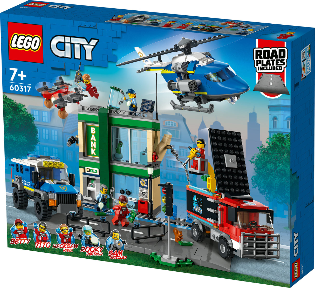 LEGO City Bank Heist & Chase - 60317 LEGO