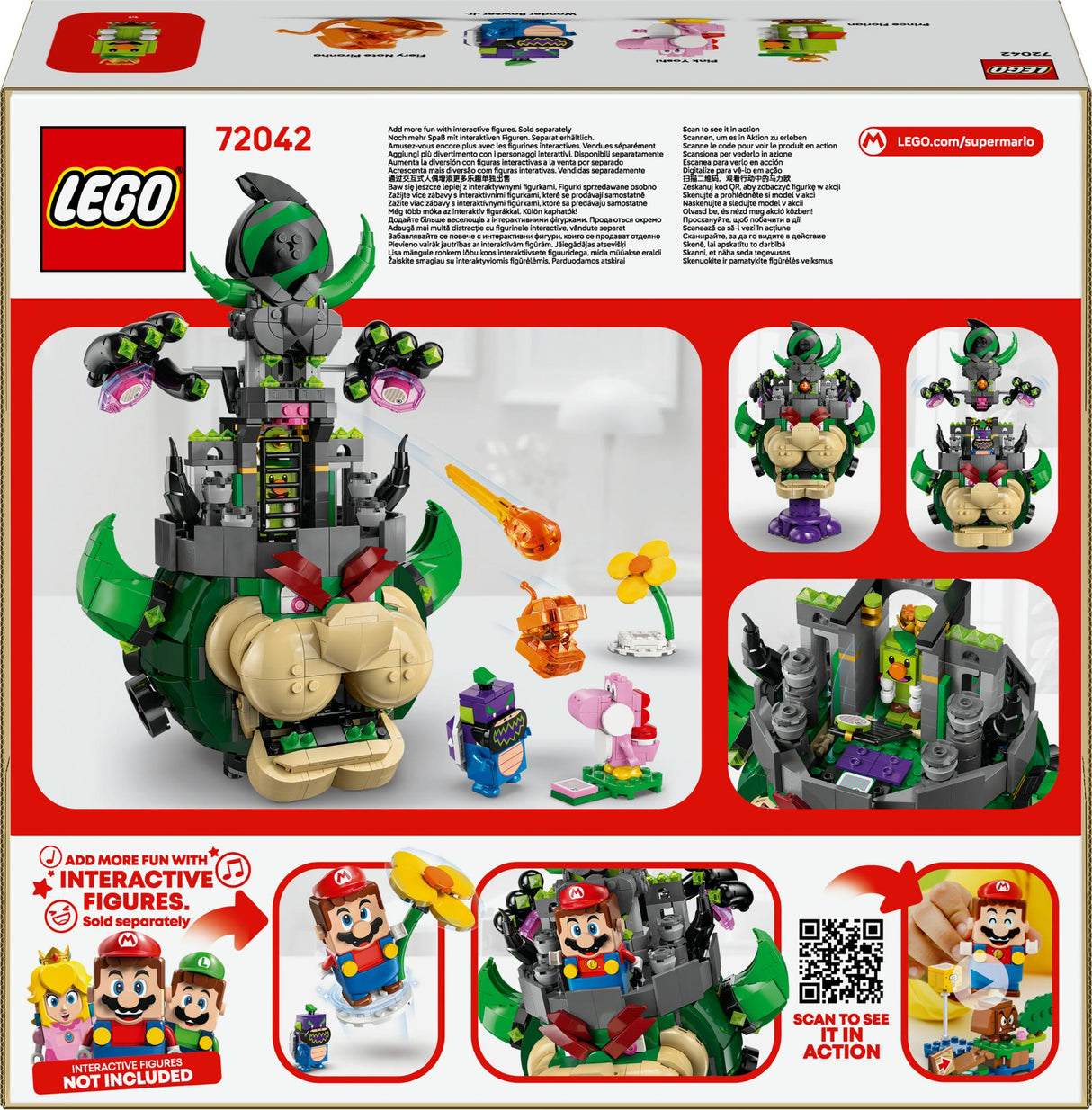 LEGO - Super Mario - Prince Florian & Castle Bowser (72042) LEGO