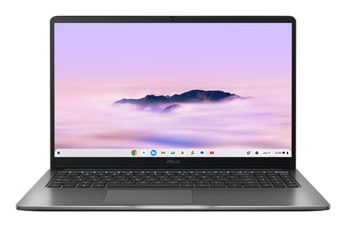 ASUS Chromebook CX1505CTA-ISSS70396 – set forfra; tastaturlayout illustrativt