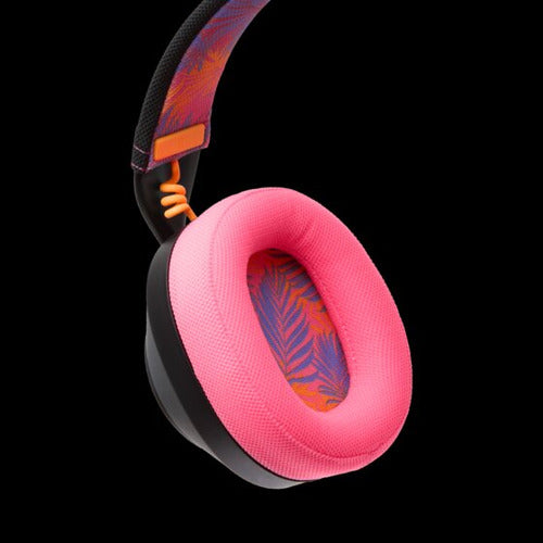 LucidSound LS10 Midnight Surf – kablet gamingheadset – ørepude i nærbillede